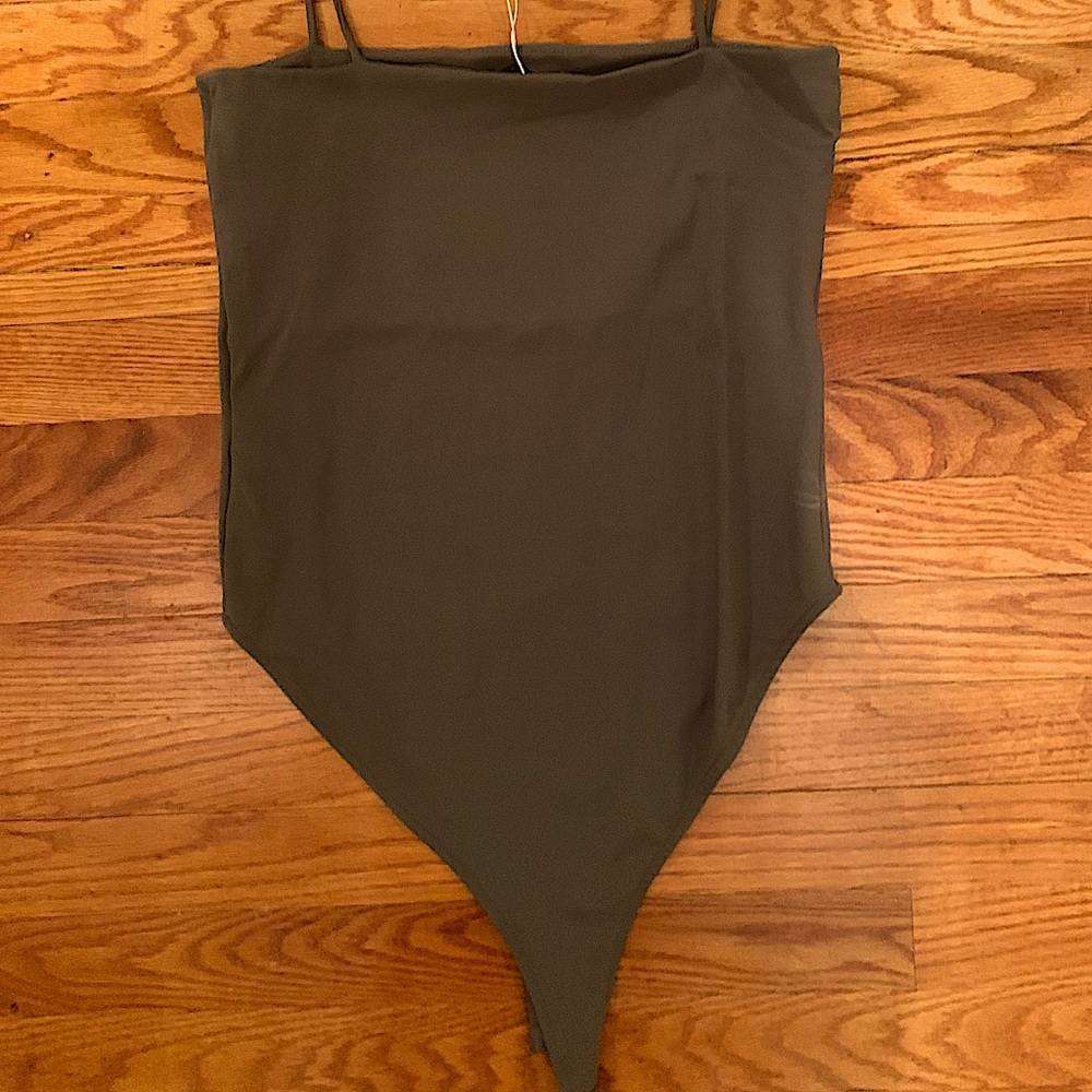 Gray Brand New Bodysuit